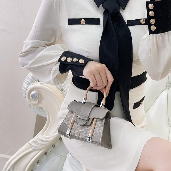 고야드 스트럭쳐 사이공 미니백 그레이