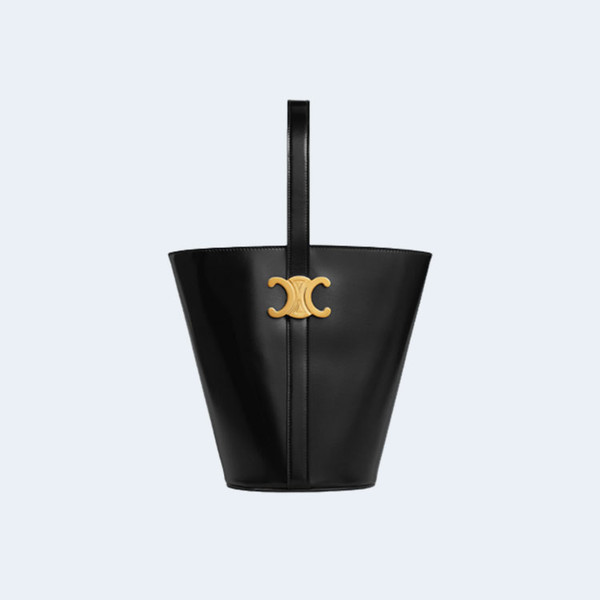 셀린느 트리오페 버킷 백 블랙