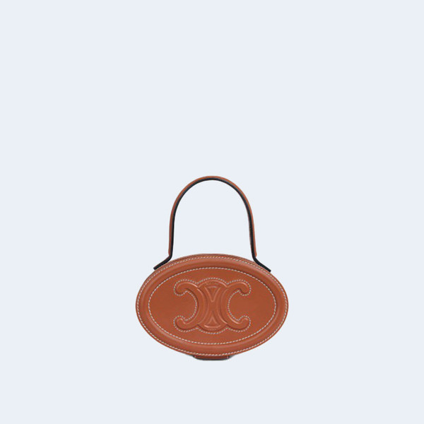 셀린느 트리옹프 오벌 미노디에르 토트백 탠