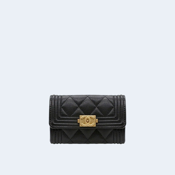 샤넬 보이 플랩 카드 홀더