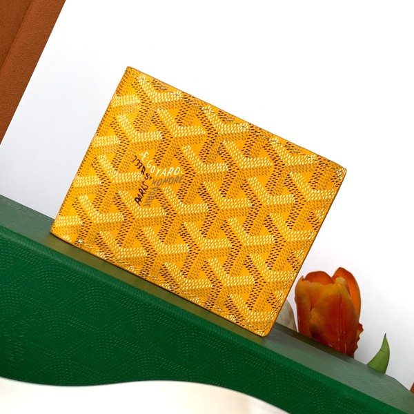 고야드 빅투아르 지갑 옐로우