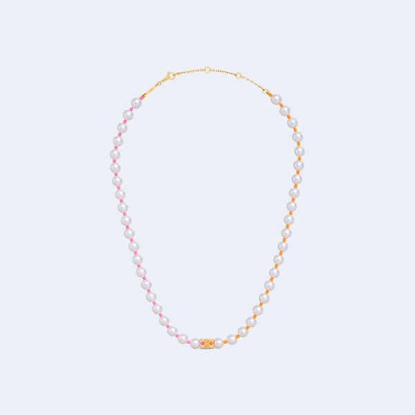 셀린느 플라쥬 펄 목걸이