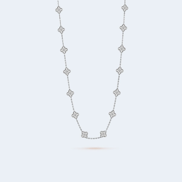 반클리프 빈티지 알함브라 20 모티브 롱 목걸이