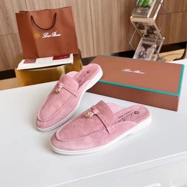 로로피아나 워커 뮬 핑크