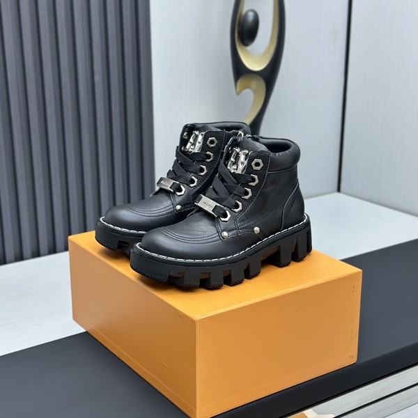 루이비통  체커 더비 하이 (소가죽)