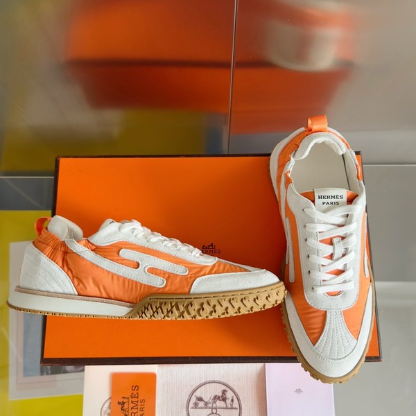 에르메스 Jet 스니커즈 오렌지