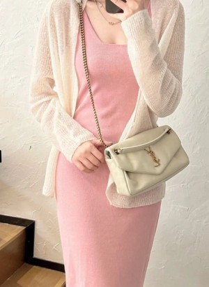 생로랑 칼립소 램스킨 숄더 734153