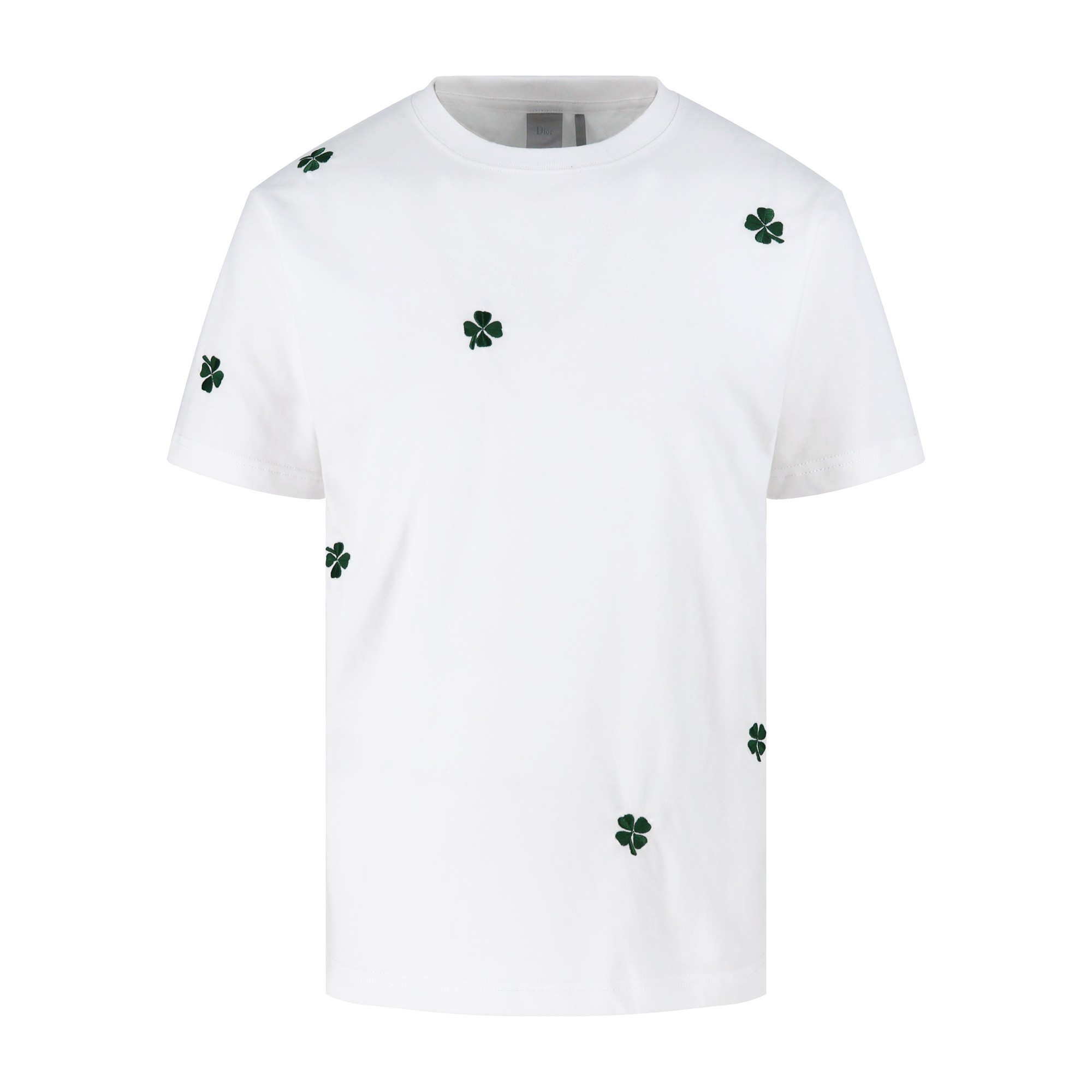 디올 멀티 크로버 자수 티셔츠