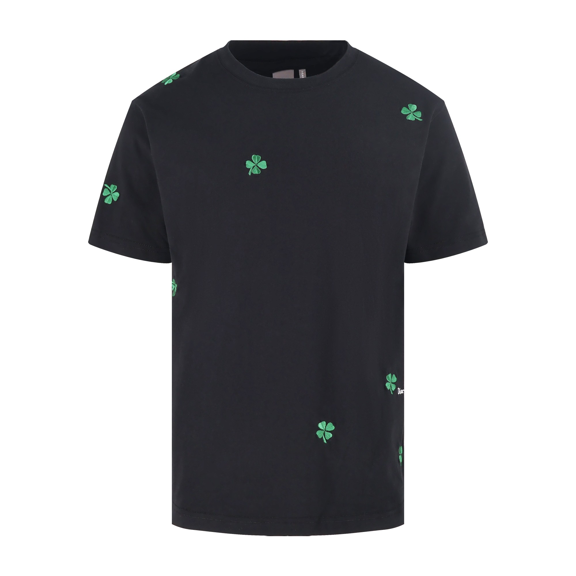 디올 멀티 크로버 자수 티셔츠