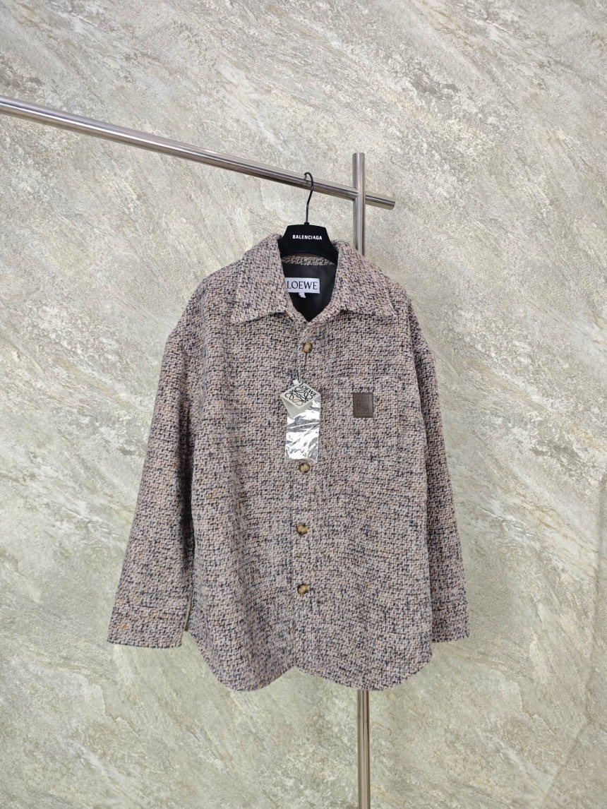 로에베 포켓 울 자켓