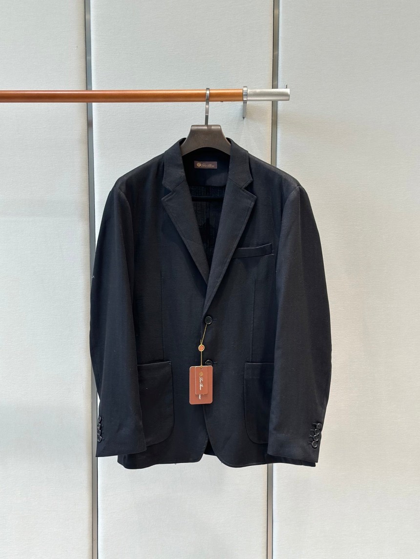 L 린넨 남성 블레이저