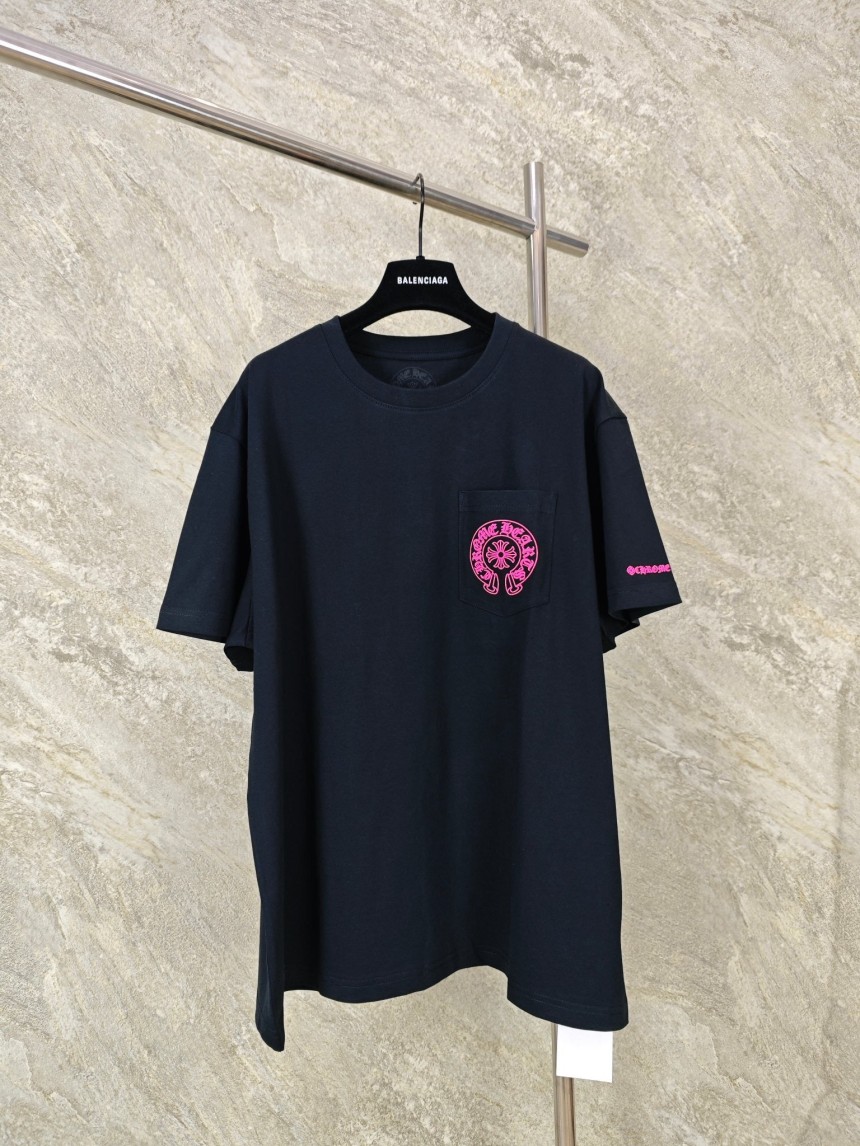 크롬하츠 홀스슈 포켓 티셔츠