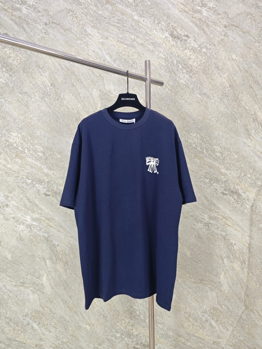 아크네스튜디오 리본 로고 티셔츠