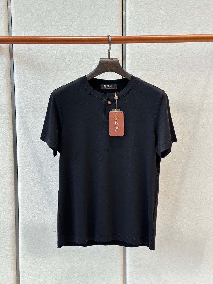 L 헨리넥 티셔츠