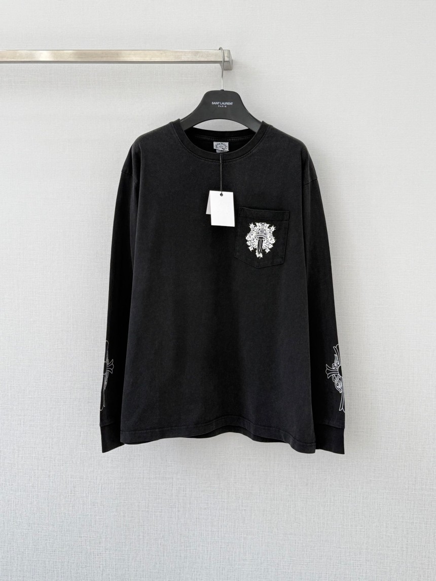 크롬하츠 플로랄대거 포켓 롱슬리브