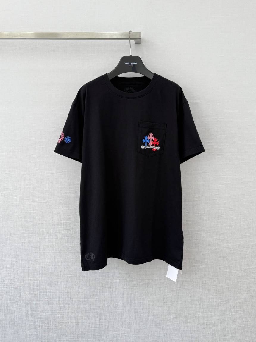 크롬하츠 멀티컬러 세메터리 티셔츠