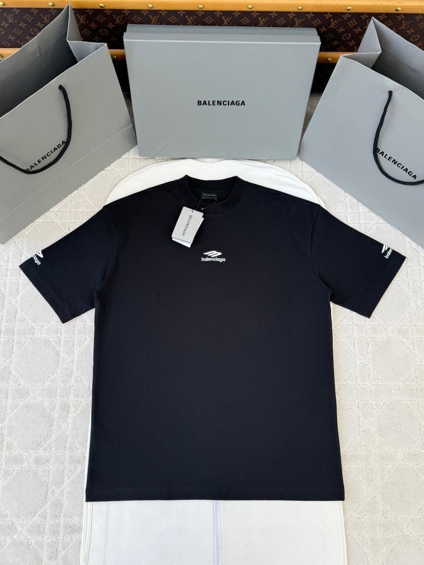 발렌시아가 3B 스포츠 아이콘 티셔츠