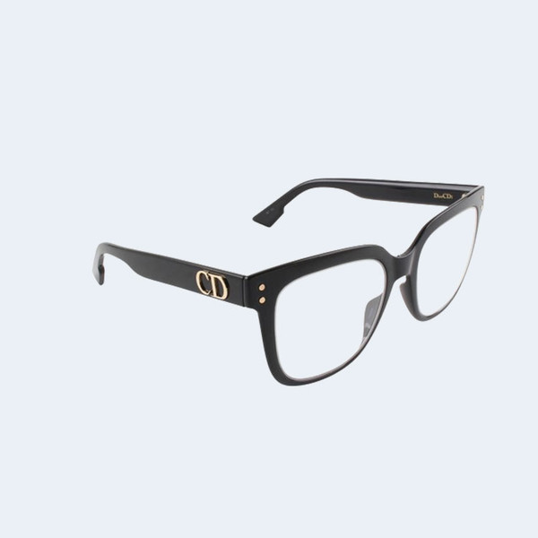 디올 Black Square Glasses