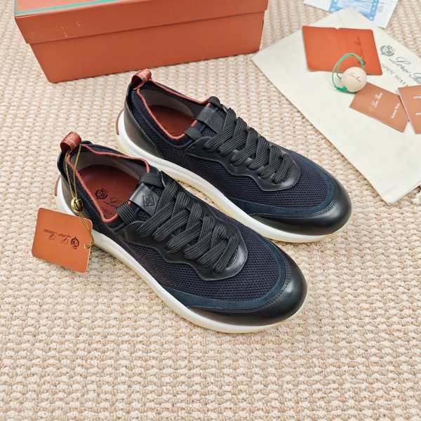 로로피아나 410 LP 워크 위시 스니커즈 캐비어 (최신상)