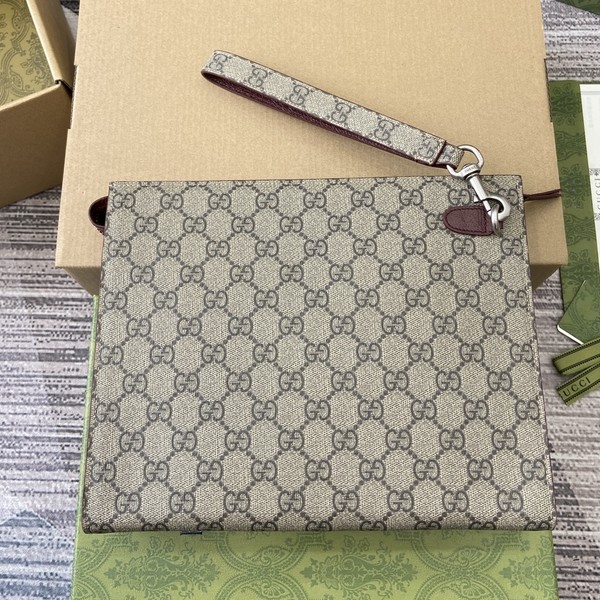 구찌 GG  캔버스 파우치 클러치백