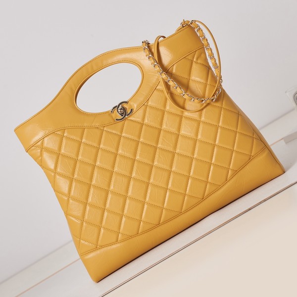 샤넬 31 라지 쇼핑백 토트백 블랙 금장 정품퀄