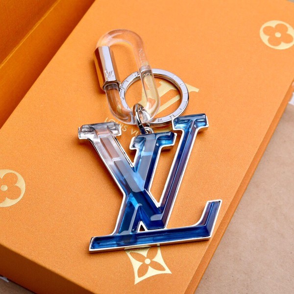 루이비통 크리스탈 LV 로고 키홀더