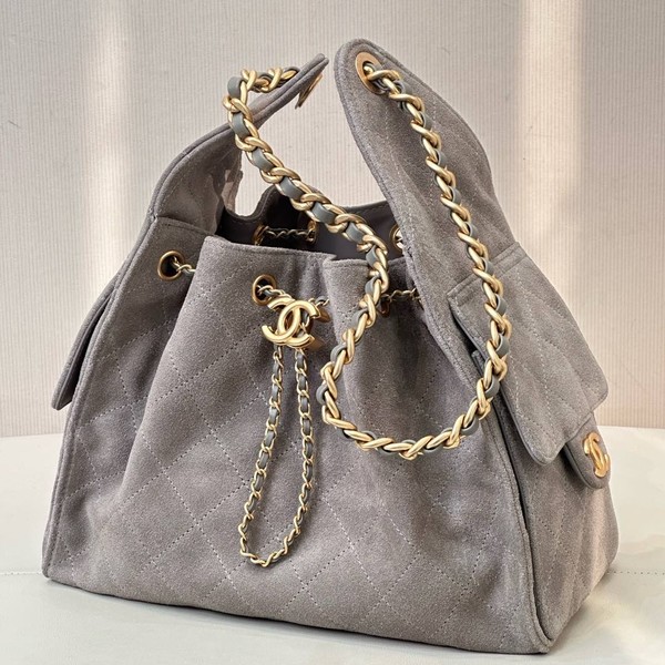 샤넬 25c 호보백 스웨이드 40