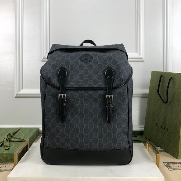 구찌 인터로킹 GG 미디움 백팩