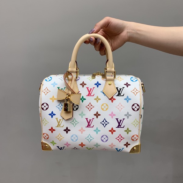 루이비통 x 무라카미 스피디 반둘리에 25 M13085