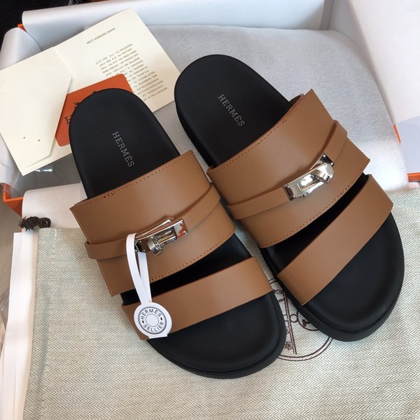 에르메스 잭슨 카프스킨 샌들