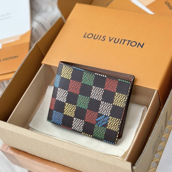 루이비통 슬렌더 월릿 다미에 에벤  N00185