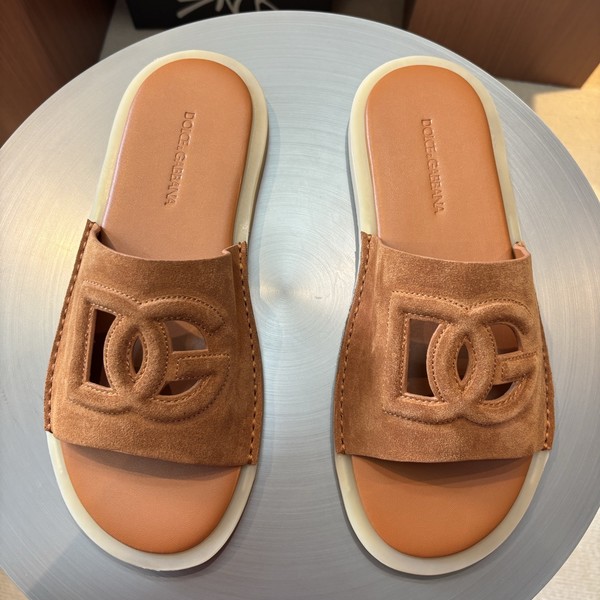 돌체앤가바나 스웨이드 슬리퍼