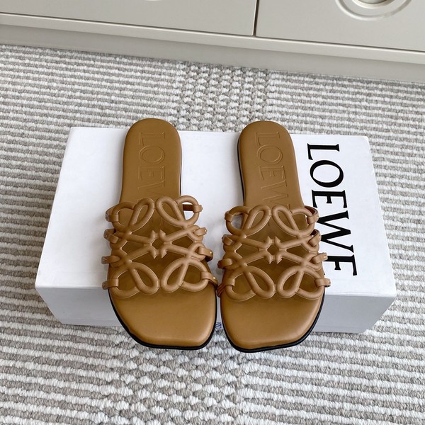 로에베 페탈 애너그램 슬라이드 슬리퍼