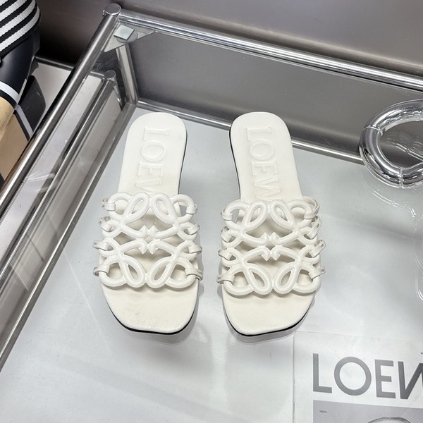 로에베 페탈 애너그램 슬라이드 슬리퍼