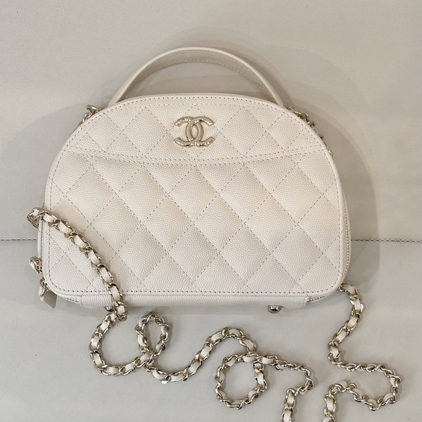 샤넬 25C 볼링백 크루즈 하프문 탑핸들 AP4438