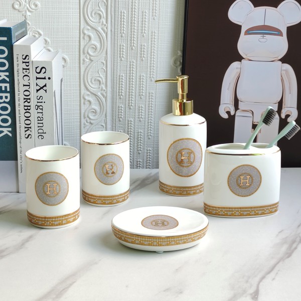 에르메스 욕실 용품 5종 세트