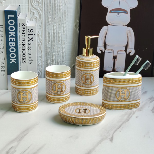 에르메스 욕실 용품 5종 세트