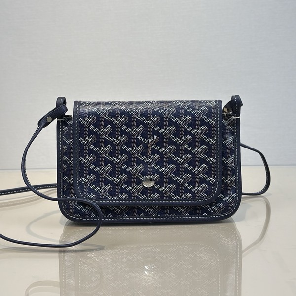고야드 플뤼메 미니 크로스백 네이비