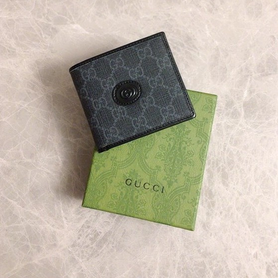 구찌 인터로킹 GG 반지갑 671652