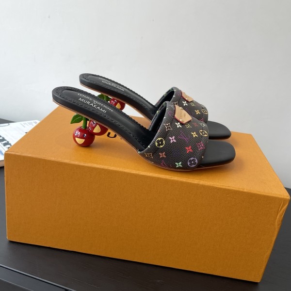 루이비통 x 무라카미 릴리 플랫 뮬
