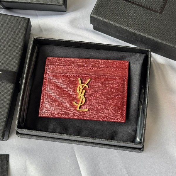 생로랑 모노그램 카드 지갑 423291