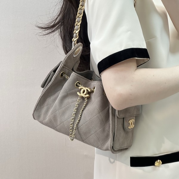 샤낼 25백 미니 스웨이드 골드 AS5631