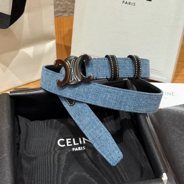 셀린느 미디엄 트리옹프 벨트 25mm