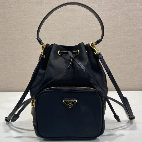 프라다 듀엣 리나일론 버킷백 1BH038