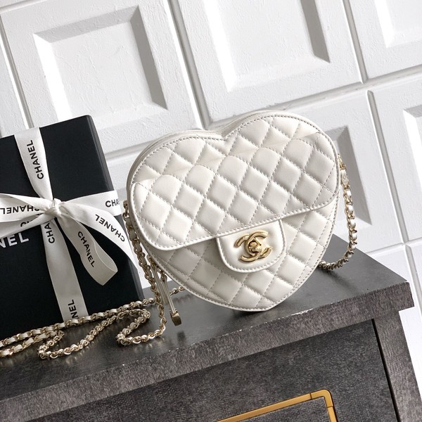 샤넬 하트백 라지 체인크로스 AS3191