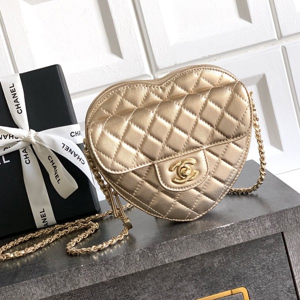 샤넬 하트백 라지 체인크로스 AS3191