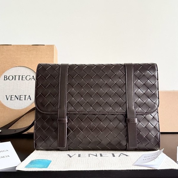 보테가베네타 피콜로 포트폴리오 크로스백 815785 브라운