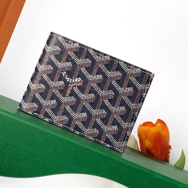 고야드 빅투아르 지갑 네이비