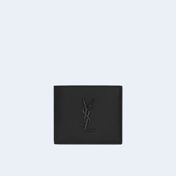 생로랑 카산드라 이스트-웨스트 월릿 블랙