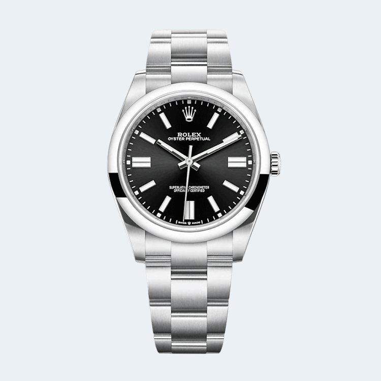 롤렉스 오이스터 퍼페츄얼 31mm 브라이트 블랙